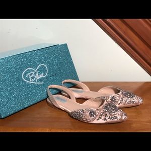 Blue by Betsey Johnson - Molly wedding flats 9.5